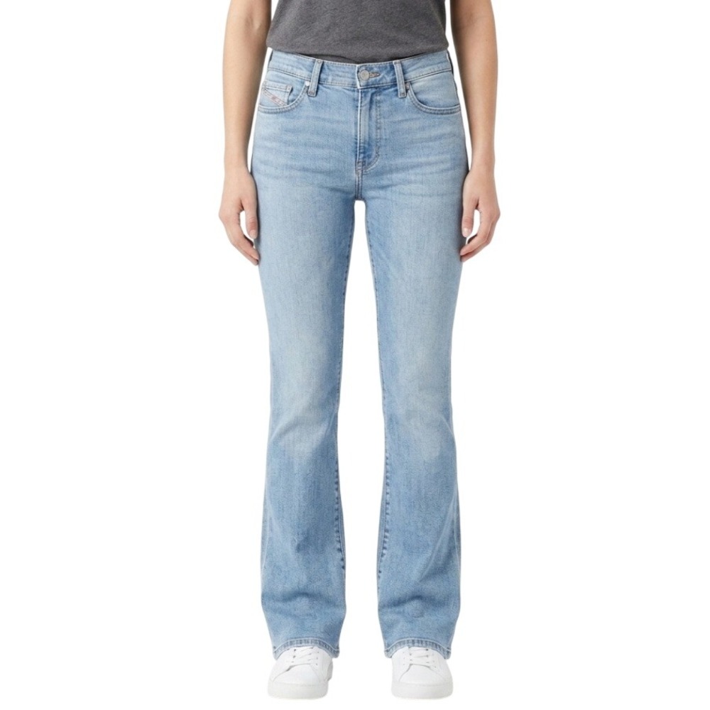 Abercrombie & Fitch Flare Jeans Womens‎ 2L Light Wash 1892 Cotton Made in USA
